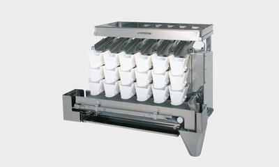 Lineare Mehrkopfwaage Frischprodukte Serie R2 / Multihead Weighers linear fresh food CCW R2 Series / Pesatrice multiteste lineare prodotti freschi serie CCW R2