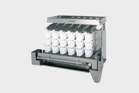 Lineare Mehrkopfwaage Frischprodukte Serie R2 / Multihead Weighers linear fresh food CCW R2 Series / Pesatrice multiteste lineare prodotti freschi serie CCW R2